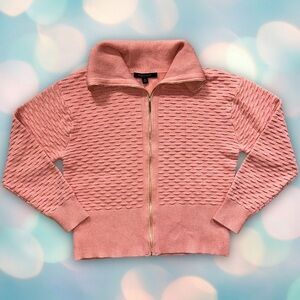 Marc NY Andrew Marc Full Zip Turtleneck Cardigan